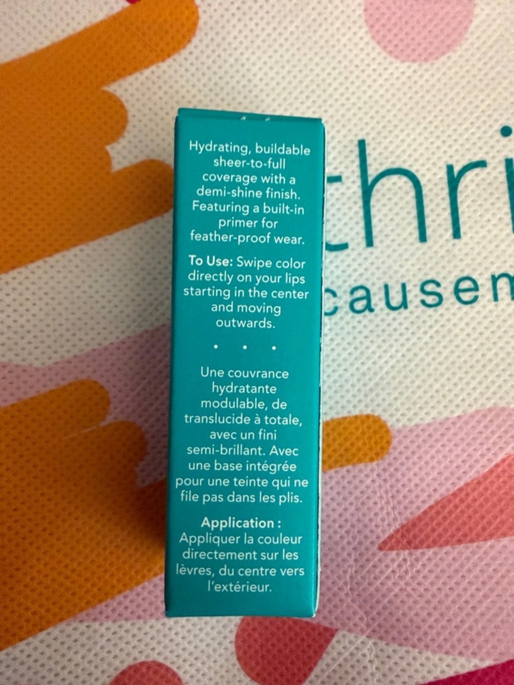 Thrive Cosmetics Headliner lipstick, Ilene Color, pink-taupe. NEW, with pouch - Picture 4 of 4